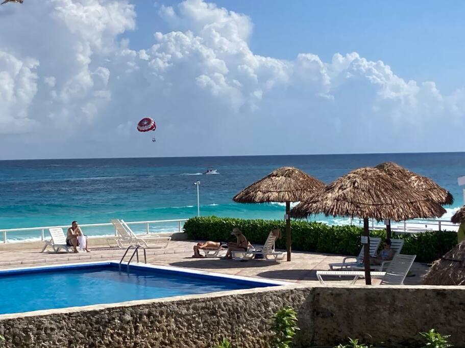 Cancun Oceanfront, Entire Apartment Dış mekan fotoğraf