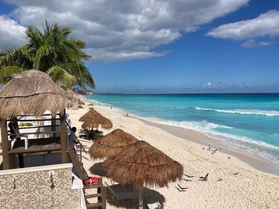 Cancun Oceanfront, Entire Apartment Dış mekan fotoğraf
